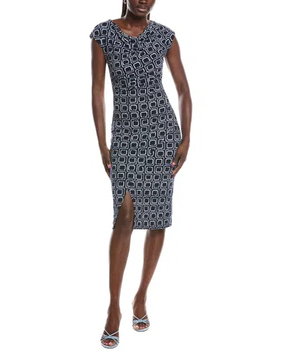 Joseph Ribkoff Midi Dress In Multi
