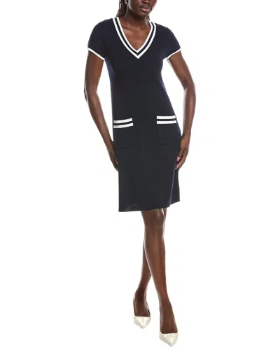 Joseph Ribkoff Midi Dress In White