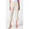 Joseph Ribkoff Millenium Crop Pull-on Pants In Moonstone In Beige