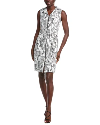 Joseph Ribkoff Mini Dress In Silver