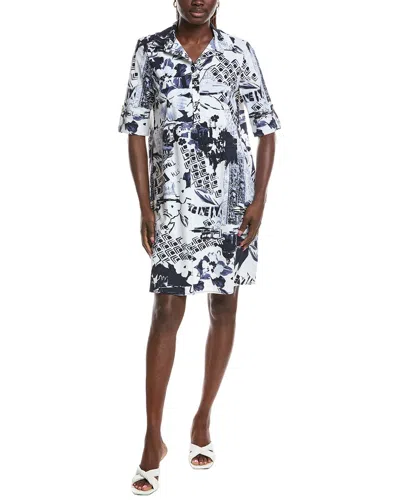 Joseph Ribkoff Mini Shirtdress In Multi