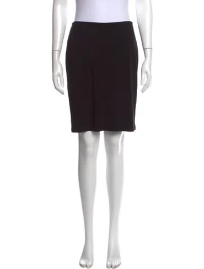 Pre-owned Joseph Ribkoff Mini Skirt In Black