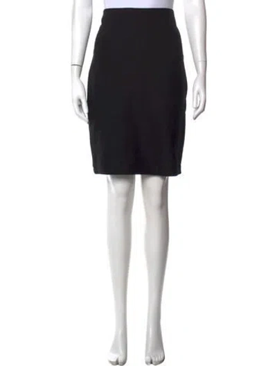 Pre-owned Joseph Ribkoff Mini Skirt In Black