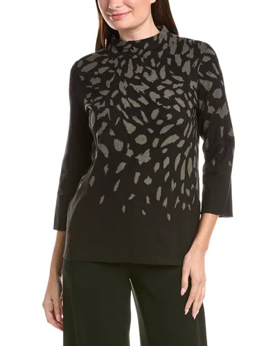 Joseph Ribkoff Mock Neck Sweater In Black