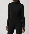 Joseph Ribkoff Mock Neck Sweater In Black In Black