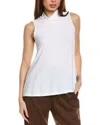 Joseph Ribkoff Mock Neck Swing Tank In White