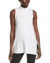 Joseph Ribkoff Mock Neck Swing Tank In White