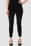 Joseph Ribkoff Modern Cut-out Legging In Black In Black