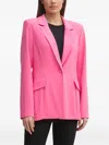 Joseph Ribkoff Notched-lapel Blazer In Pink