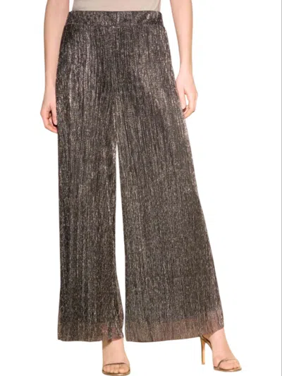 Joseph Ribkoff Novelty Culotte Pants In Black/gold
