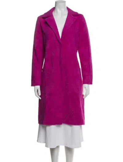 Pre-owned Joseph Ribkoff Nylon Coat W/ Tags In Pink