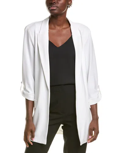 Joseph Ribkoff Open Front Blazer In White