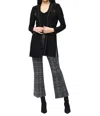 Joseph Ribkoff Open-front Duster In Black In Black
