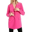Joseph Ribkoff Open Front Silky Blazer In Dazzle Pink In Multi