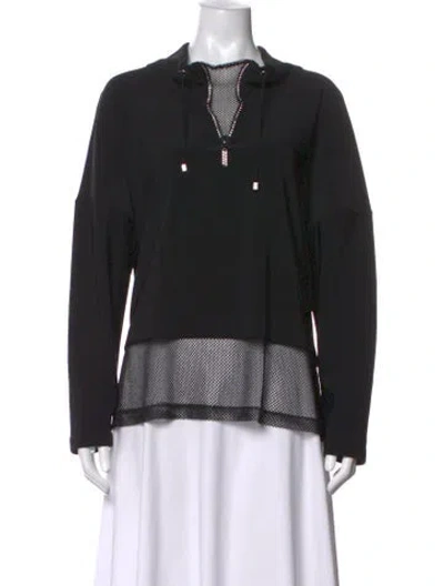 Pre-owned Joseph Ribkoff Open Front Sweater In Black