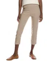 Joseph Ribkoff Scuba Suede Flared Pants In Java In Brown