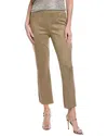 Joseph Ribkoff Scuba Suede Flared Pant In Java In Brown