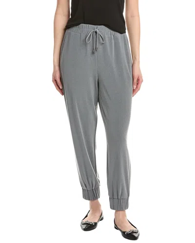 Joseph Ribkoff Silky Knit Pull-on Jogger Pants In Grey Melange In Gray