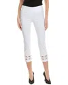 Joseph Ribkoff Millennium Cropped Pull-on Trousers In White 242131 Col 12 In White