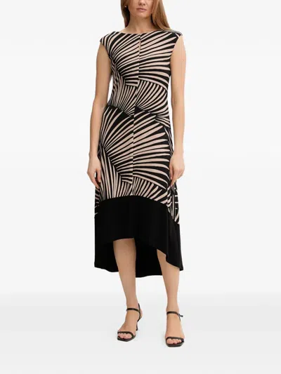 Joseph Ribkoff Patterned Midi Dress In Multi