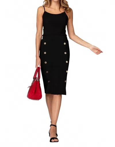 Joseph Ribkoff Pencil Skirt In Black