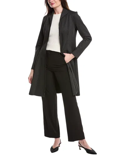 JOSEPH RIBKOFF PLEATED COAT
