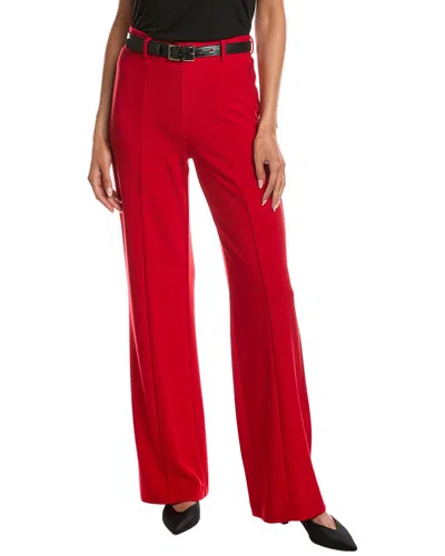 Joseph Ribkoff Pleated Pants In Red