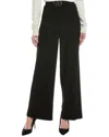 Joseph Ribkoff Pleated Pull-on Pant In Black