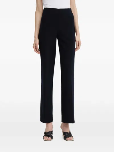 Joseph Ribkoff Press-crease Trousers In Blue