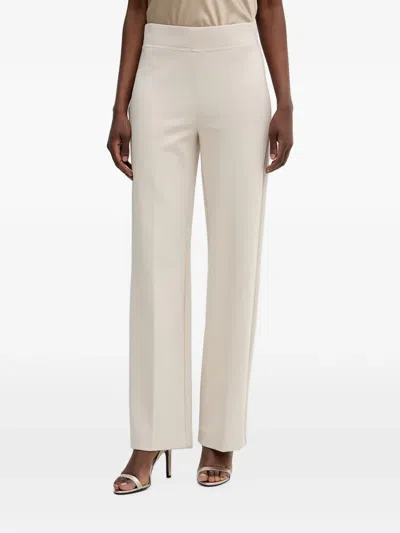 Joseph Ribkoff Pressed-crease Trousers In Neutral