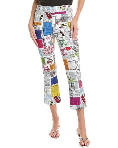 JOSEPH RIBKOFF PRINT PANT