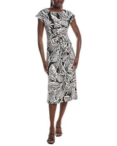 Joseph Ribkoff Printed Midi Dress In Multi