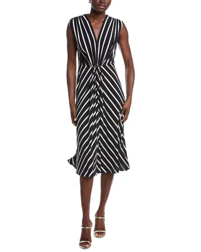 Joseph Ribkoff Printed Mini Dress In Black