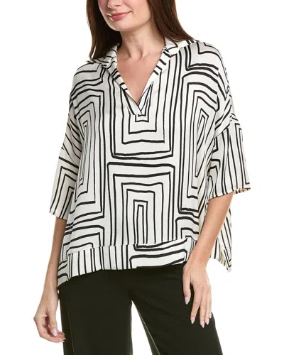 JOSEPH RIBKOFF JOSEPH RIBKOFF PRINTED POLO SHIRT