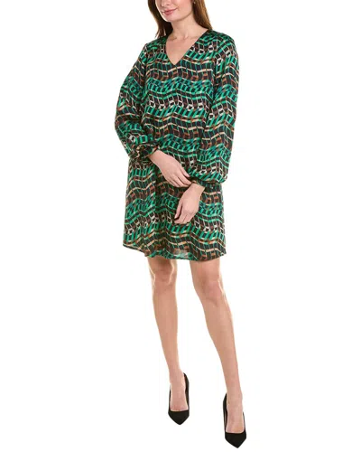 Joseph Ribkoff Printed Shift Dress In Black