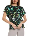 Joseph Ribkoff Printed Top In Black