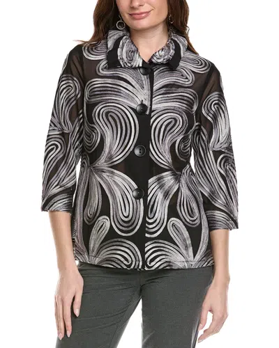 Joseph Ribkoff Printed Top In Black