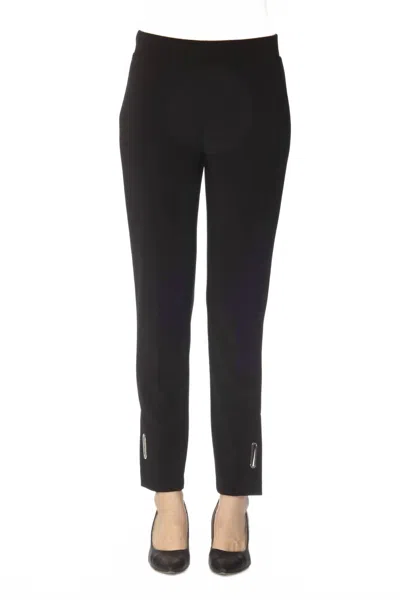 Joseph Ribkoff Pull On Silky Knit Straight Pants In Black