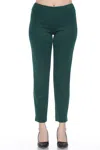 Joseph Ribkoff Pull On Slim Ankle Pants In Absolute Green In Green