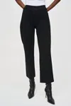 Joseph Ribkoff Pull-on Straight Pant In Black In Black