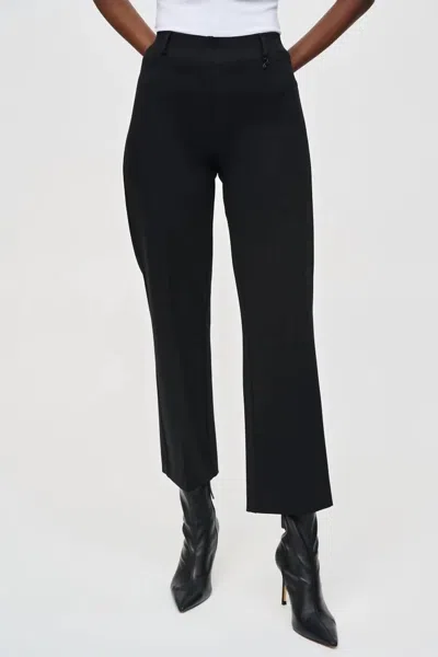 Joseph Ribkoff Pull-on Straight Pant In Black