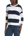 Joseph Ribkoff Pull Over Sweater In White