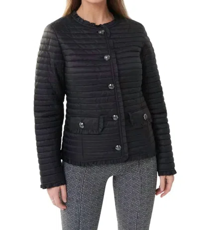 Joseph Ribkoff Quilted Jacket In Black