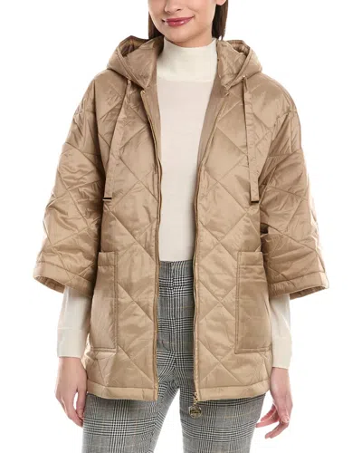 Joseph Ribkoff Quilted Jacket In Nude