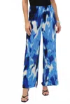 Joseph Ribkoff Relaxed Full Length Trousers In Blue In Blue