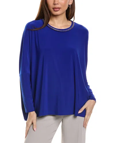 JOSEPH RIBKOFF RHINESTONE NECK TOP