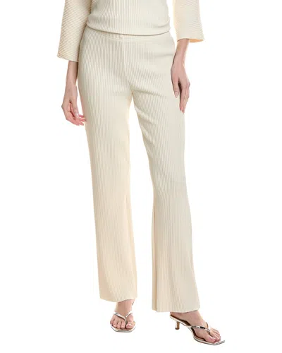Joseph Ribkoff Ribbed Pant In Neutral