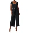 Joseph Ribkoff Scoop Neck Jumpsuit In Black In Black