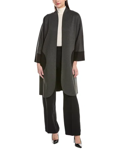 Joseph Ribkoff Scuba Cardigan In Purple