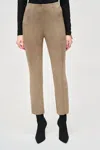 Joseph Ribkoff Scuba Suede Flared Pants In Java In Multi